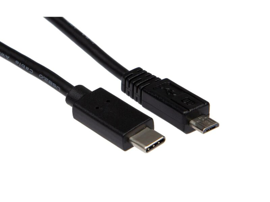 iiglo USB C till USB Micro-B kabel / 1m - Svart