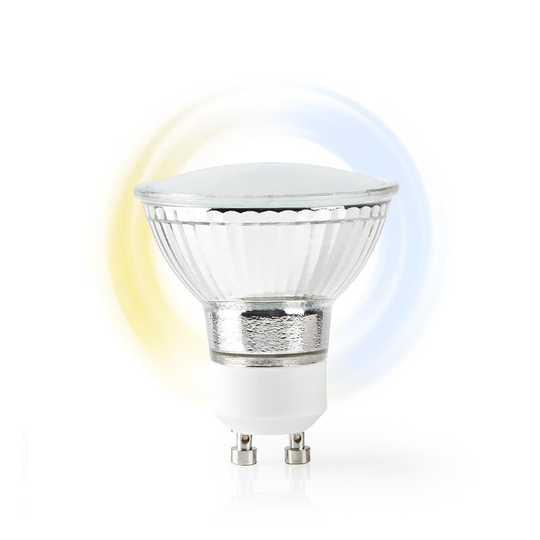 Nedis WiFi Smart LED-lampa / Ambiance - GU10