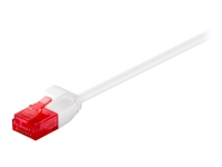 MicroConnect - Nätverkskabel - RJ-45 (hane) till RJ-45 (hane) - 3 m - UTP - CAT 6 - tvinnad - vit