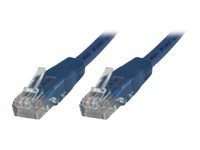 MicroConnect - Nätverkskabel - RJ-45 (hane) till RJ-45 (hane) - 50 cm - UTP - CAT 6 - blå