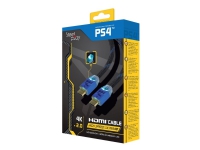 Steelplay - Hög hastighet - HDMI-kabel med Ethernet - HDMI hane till HDMI hane - 2 m - 4K60Hz stöd