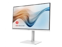 MSI Modern MD241PWDE - LED-skärm - 23.8 - 1920 x 1080 Full HD (1080p) @ 75 Hz - IPS - 250 cd/m² - 1000:1 - 5 ms - HDMI, USB-C - högtalare - vit