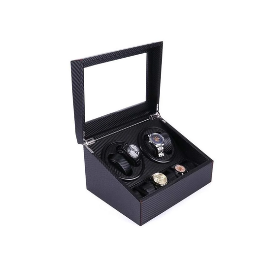 Watch Winder, Konstläder - Svart