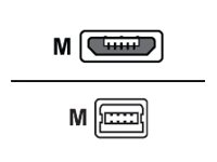MicroConnect - USB-kabel - Micro-USB Type B (han) till USB (han) - 1.8 m - grå