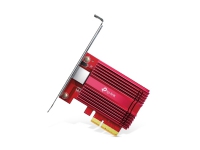 TP-LINK TX401, Intern, Kabel, PCI Express, Ethernet, 10000 Mbit/s, Röd