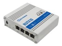 Teltonika RUTX10 - Trådlös router - 4-ports switch - GigE - Bluetooth 4.0, 802.11a/b/g/n/ac - Dual Band - DIN monterbar på skinne