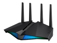 ASUS RT-AX82U - Trådlös router - 4-ports switch - GigE - 802.11a/b/g/n/ac/ax - Dual Band
