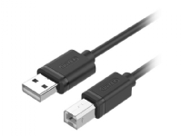 Unitek Y-C420GBK - USB-kabel - USB (hane) till mikro-USB typ B (hane) - USB 2.0 - 3 m - svart