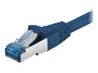 MicroConnect - Nätverkskabel - RJ-45 (hane) till RJ-45 (hane) - 10 m - SFTP - CAT 6a - halogenfri, knutfri - blå