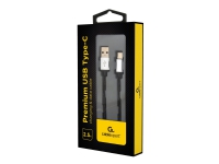 Cablexpert - USB-kabel - USB (hane) till 24 pin USB-C (hane) - USB 2.0 - 2.1 A - 2.5 m - formpressad - svart