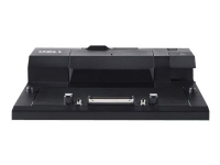 Dell E-Port II EURO Simple - Portreplikator - VGA, DVI, DP - 130 Watt - för Latitude E5270, E5450, E5470, E5550, E5570, E7240, E7250, E7270, E7440, E7450, E7470