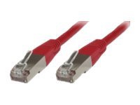 MicroConnect - Nätverkskabel - RJ-45 (hane) till RJ-45 (hane) - 1.5 m - FTP - CAT 6 - röd