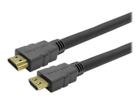 VivoLink Pro - High Speed - HDMI-kabel med Ethernet - HDMI hane låst till HDMI hane låst - 3 m - skärmad - svart - stöd för 4K60Hz (4096 x 2160)