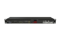 MikroTik RouterBOARD RB2011UiAS-RM - Router - GigE - monterbar på stativ