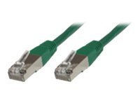 MicroConnect - Nätverkskabel - RJ-45 (hane) till RJ-45 (hane) - 10 m - FTP - CAT 6 - grön