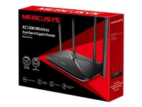 Mercusys AC12G - Trådlös router - GigE - 802.11a/b/g/n/ac - Dual Band