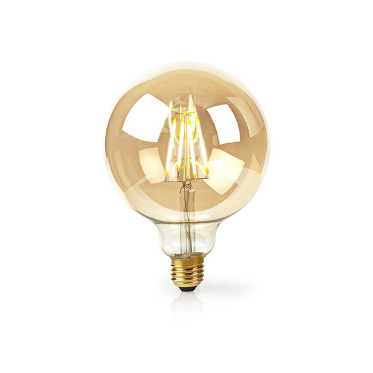 Nedis WiFi Smart LED-lampa / 125 mm / Filament Amber - E27