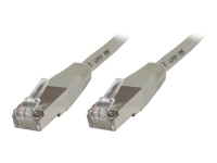 MicroConnect - Nätverkskabel - RJ-45 (hane) till RJ-45 (hane) - 3 m - SFTP, PiMF - trådad - grå