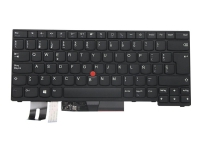 Primax - Ersättningstangentbord för bärbar dator - med Trackpoint, UltraNav - QWERTY - spansk - svart - FRU - för ThinkPad T14 Gen 1 20S0, 20S1, 20S2, 20S3, 20UD, 20UE T14 Gen 2 20W0, 20W1, 20XK, 20XL