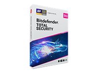 BitDefender Total Security 2021 - Bokspakke (18 månader) - 3 enheter - Code in Box - Win, Mac, Android, iOS - Tysk