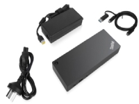 Lenovo ThinkPad Hybrid USB-C Dock with USB A, docking station (black)