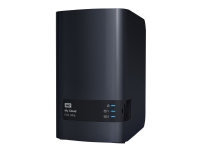 WD My Cloud EX2 Ultra WDBVBZ0060JCH - Personlig molnlagringsenhet - 2 fack - 6 TB - HDD 3 TB x 2 - RAID 0, 1, JBOD - RAM 1 GB - Gigabit Ethernet - iSCSI support
