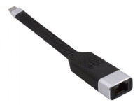 i-Tec USB-C Flat Gigabit Ethernet Adapter - Nätverksadapter - USB-C 3.1 - Gigabit Ethernet x 1 - svart
