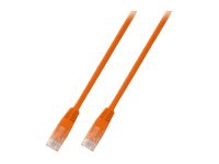 MicroConnect - Nätverkskabel - RJ-45 (hane) till RJ-45 (hane) - 20 m - UTP - CAT 6 - formpressad, tvinnad - orange
