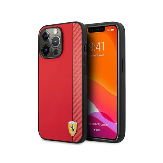 Ferrari Bakskal till iPhone 13 / 13 Pro - Röd