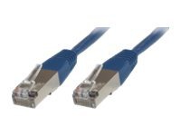 MicroConnect - Nätverkskabel - RJ-45 (hane) till RJ-45 (hane) - 10 m - FTP - CAT 6 - blå
