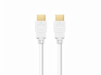 HDMI-kabel Ha-Ha Vit 2.0m