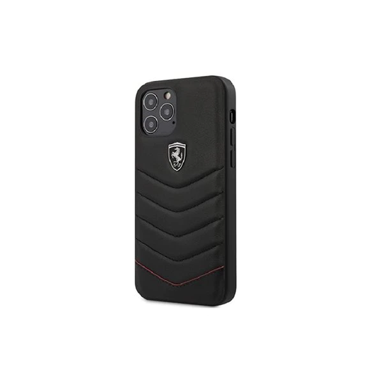Ferrari Bakskal till iPhone 12 Pro Max - Svart