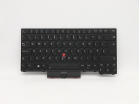 Lite-On - Ersättningstangentbord för bärbar dator - med Trackpoint, UltraNav - bakgrundsbelyst - QWERTY - brittisk - för ThinkPad L14 Gen 1 20U1, 20U2, 20U5, 20U6