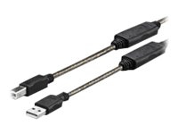 VivoLink - USB-kabel - USB (hane) till USB typ B (hane) - USB 2.0 - 10 m - aktiv