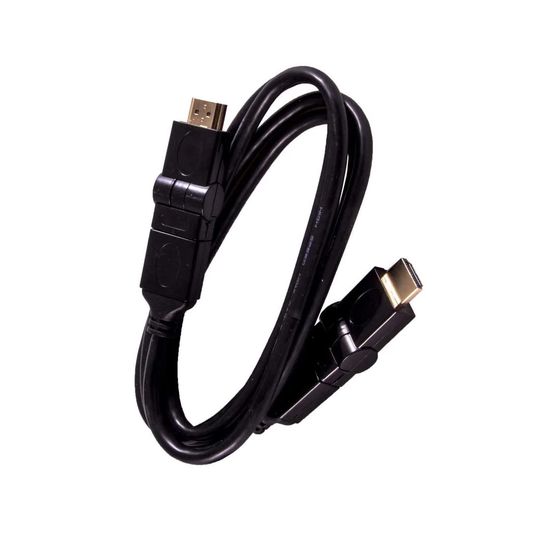HDMI-kabel med Vridbara Pluggar