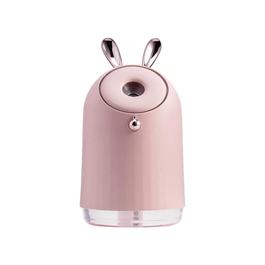 Luftfuktare, Kanin med Bjällra, 25 cl - Rosa