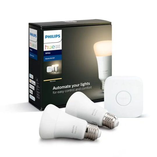 Philips Hue White Startpaket Smarta LED-lampor 2-pack