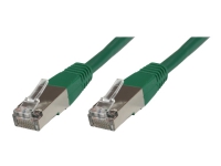 MicroConnect - Nätverkskabel - RJ-45 (hane) till RJ-45 (hane) - 1.5 m - SFTP, PiMF - CAT 6 - tvinnad - grön