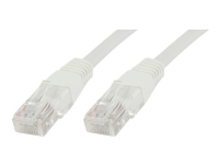 MicroConnect - Nätverkskabel - RJ-45 (hane) till RJ-45 (hane) - 5 m - UTP - CAT 5e - vit