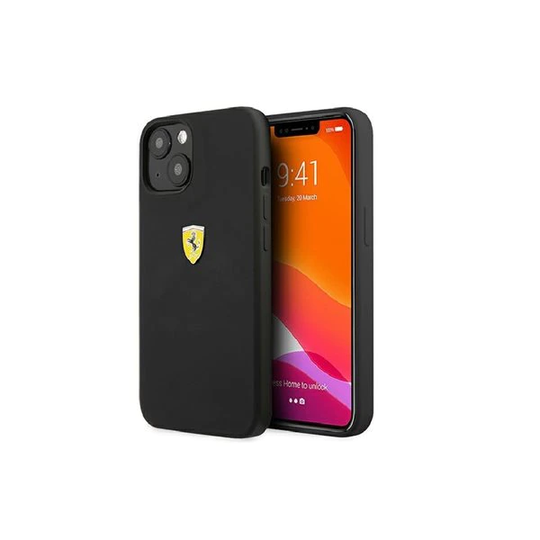 Ferrari Bakskal till iPhone 13 Mini - Svart