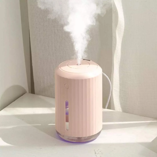 Luftfuktare med Belysning - Rosa
