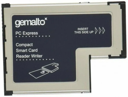 Gemplus ExpressCard 54mm Smart Card Reader (beg)