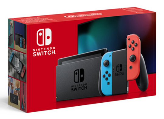 Nintendo Switch 2019 Konsol Blue / Red