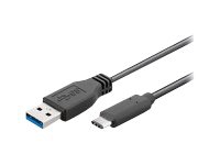 MicroConnect - USB-kabel - USB typ A (hane) till USB-C (hane) - USB 3.1 - 1 m
