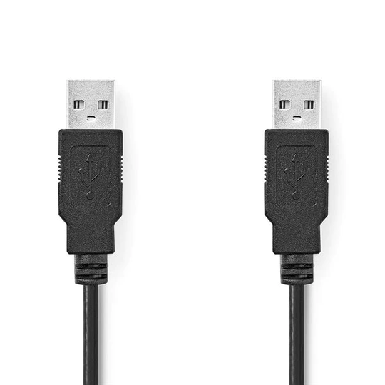 Nedis USB-kabel - USB A till USB A