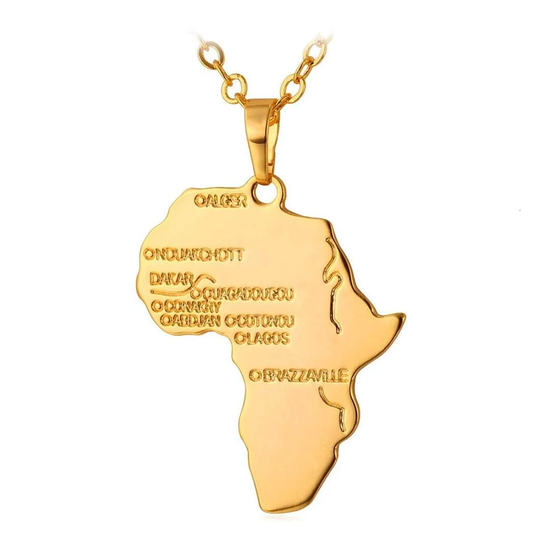 U7 Afrikahalsband - Guld