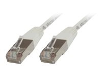 MicroConnect - Nätverkskabel - RJ-45 (hane) till RJ-45 (hane) - 7.5 m - F/UTP (folieöverdraget oskärmat tvinnat par) - CAT 5e - formpressad, tvinnad - vit