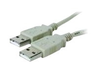 MicroConnect - USB-kabel - USB (hane) till USB (hane) - 50 cm