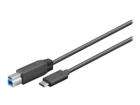 MicroConnect - USB-kabel - USB Typ B (hane) till USB-C (hane) - USB 3.1 Gen 1 - 1 m