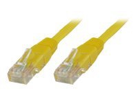MicroConnect - Nätverkskabel - RJ-45 (hane) till RJ-45 (hane) - 7.5 m - UTP - CAT 6 - gul